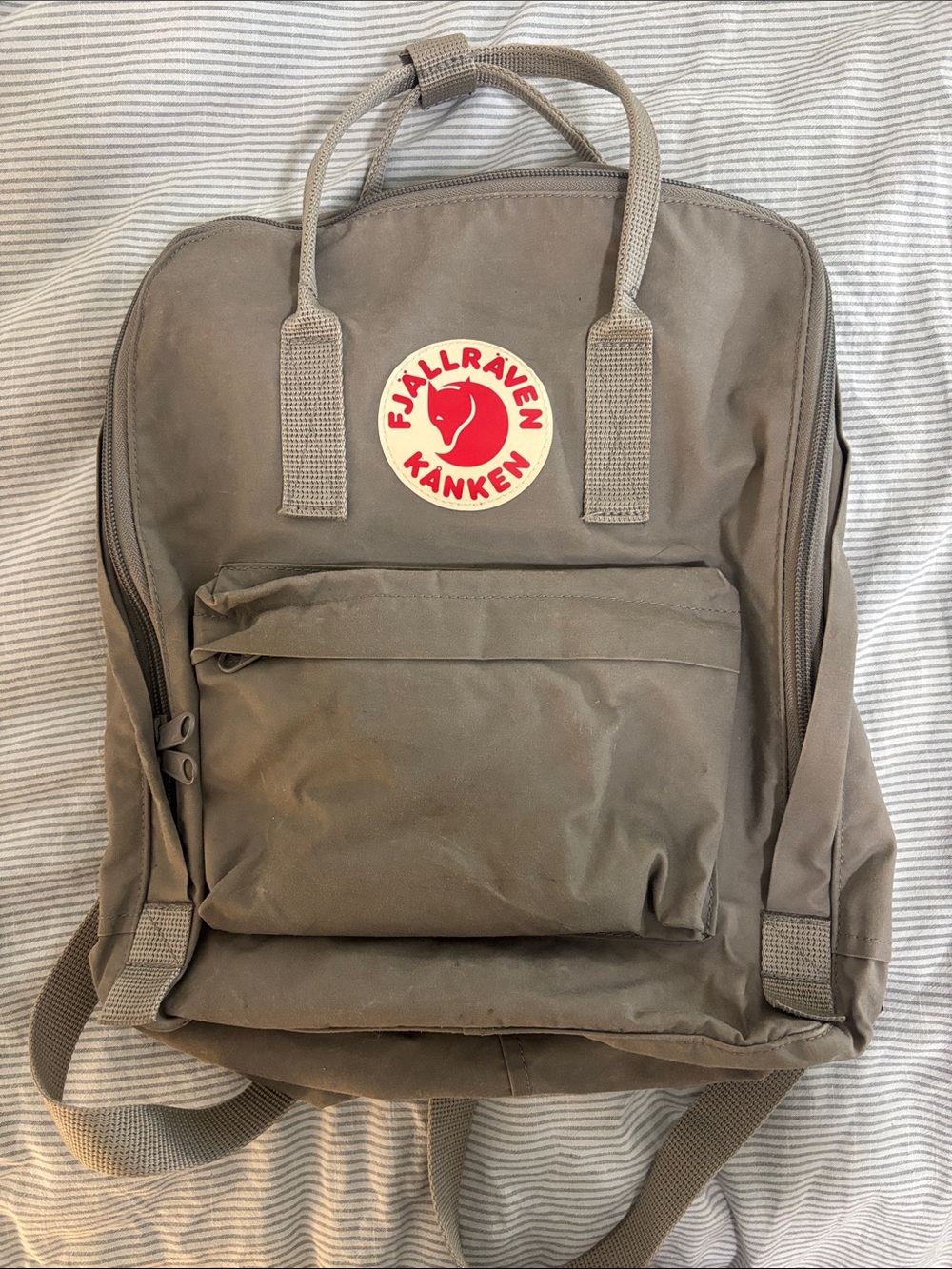Fjallraven Kanken Backpack in Grey
